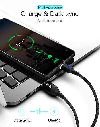 Наконечник PZOZ Lightning 5А для магнітного кабелю (Сріблястий) Николаев