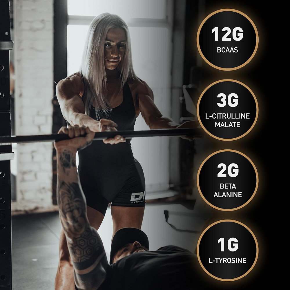 Комплекс аминокислот DORIAN YATES NUTRITION HIT BCAA 10:1:1 400 G (STRAWBERRY) Луцк - изображение 2