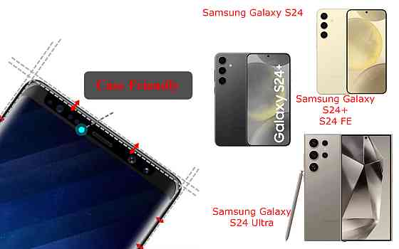 Захисне скло HyperGlass Pro для Samsung Galaxy S24, S24+, S24 FE, S24 Ultra – максимальна чутливість та захист Київ