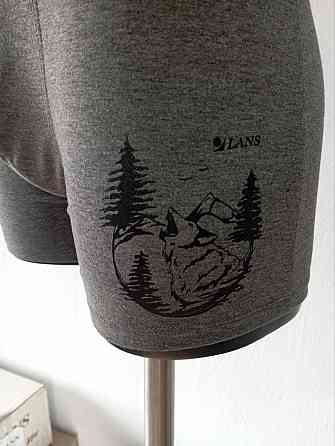 Трусы мужские шорты Lans 06/026 Волк, 3XL Киев