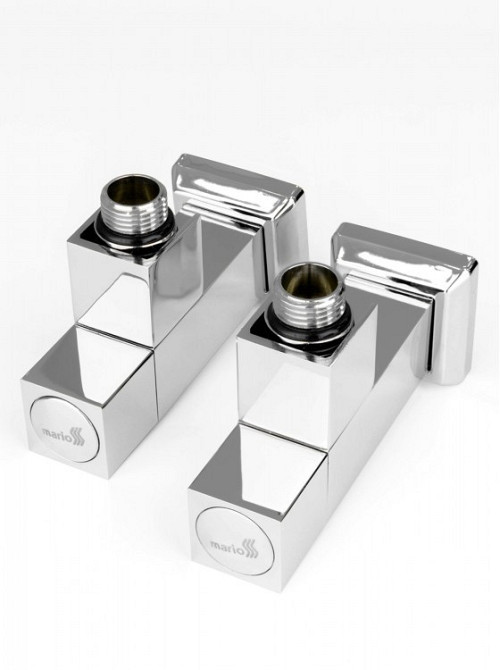 Краны угловые квадратные для полотенец Марио G1/2