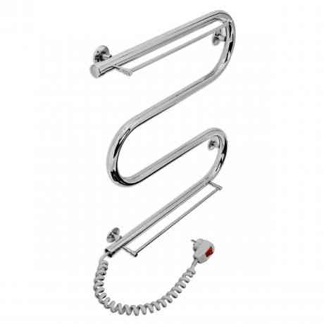 Сушарка для рушників Laris Змійовик 25 РС3 500Х500 Е з полицями (ліве підкл.) Київ