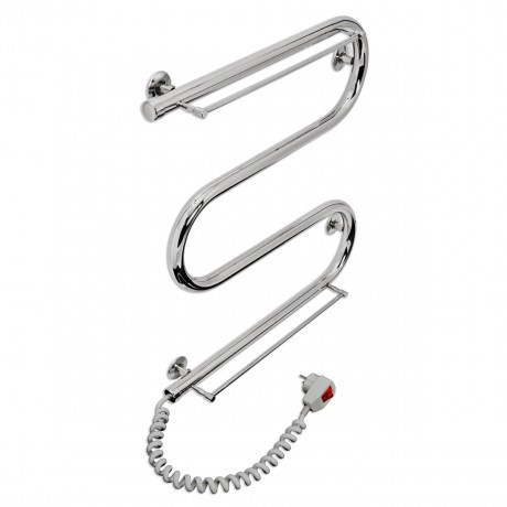 Полотенцесушитель Laris Змеевик 25 РС3 500Х500 Э с полками (левое подкл.) Киев - изображение 2