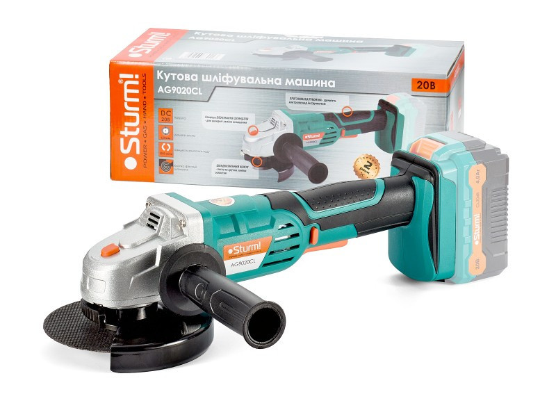 Угловая шлифовальная машина Sturm AG9020CL (без АКБ и ЗУ) (читать описание) Ровно - изображение 1