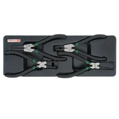 Автомобільний зйомник Toptul стопорних кілець 4шт. (У ложементі) (GBAT0401) Вінниця - фото 1