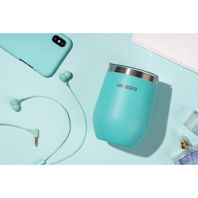 Термокружка Ardesto Compact Mug 350 мл Blue (AR2635MMS) Винница - изображение 2