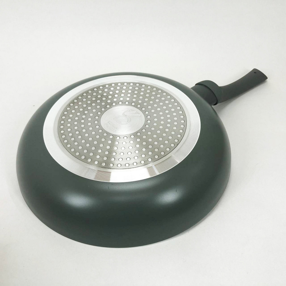 Антипригарная сковорода без масла WELL, Качественные кухонные сковородки, Сковорода глубокая для дома PF-12 Львов - изображение 2