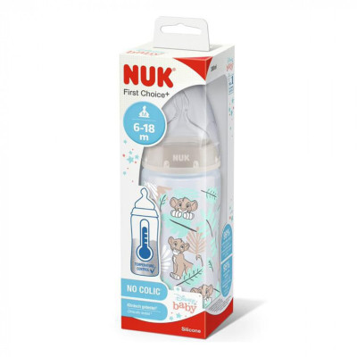 Бутылочка для кормления Nuk First Choise Lion 300 мл (3952433) Винница - изображение 2