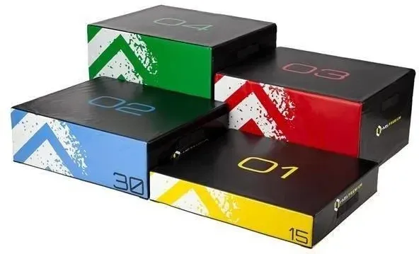 Тренажер Hms Скрині Plyometryczne Zestaw 4szt. Soft Pybs01 Київ - фото 1