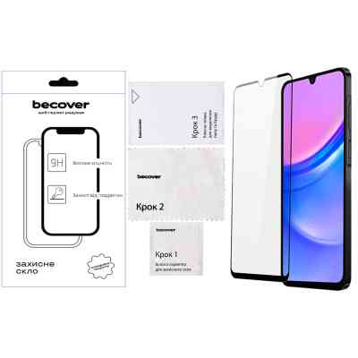 Стекло защитное BeCover Samsung Galaxy A17 5G SM-A176 Black (713732) Винница