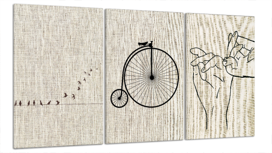 Модульна картина Абстракція Art-5_B3 Київ