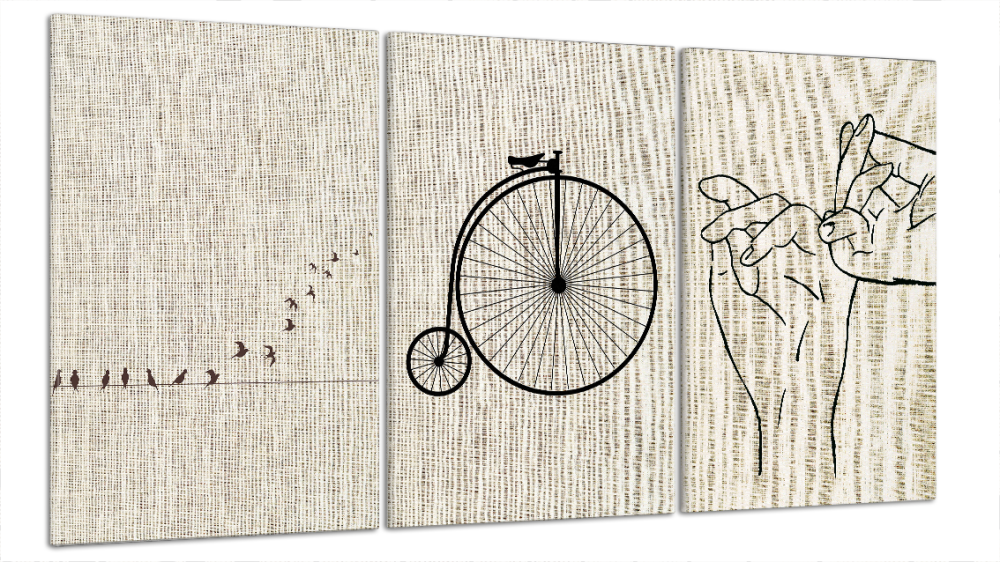 Модульна картина Абстракція Art-5_B3 Київ - фото 1