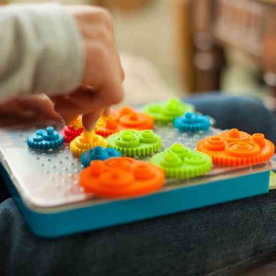 Гра-головоломка Fat Brain Toys Crankity Різнокольорові шестерні (F140ML) Харьков