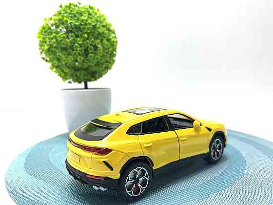 Машинка металева TK Union Lamborghini Urus інерційна відчиняються двері капот багажник 1:24 Жовта (GT - 06441) Чернігів