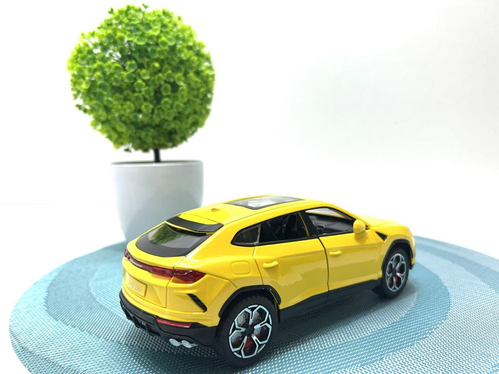 Машинка металева TK Union Lamborghini Urus інерційна відчиняються двері капот багажник 1:24 Жовта (GT - 06441) Чернигов - изображение 3