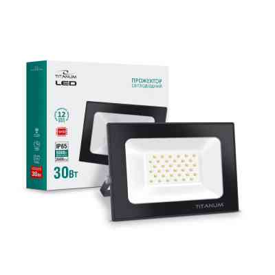 Прожектор TITANUM LED 30W 6000K TLF306 220V (TLF306) Винница