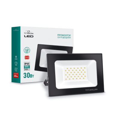 Прожектор TITANUM LED 30W 6000K TLF306 220V (TLF306) Винница - изображение 2