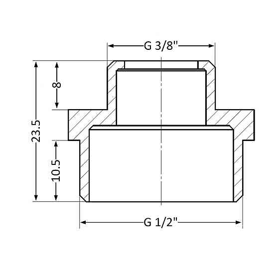 Ниппель Thermo Alliance Standart 1/2