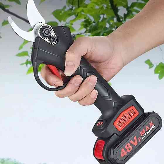 Акумуляторний секатор + 2 акумулятори 48В,в кейсі SBR Київ