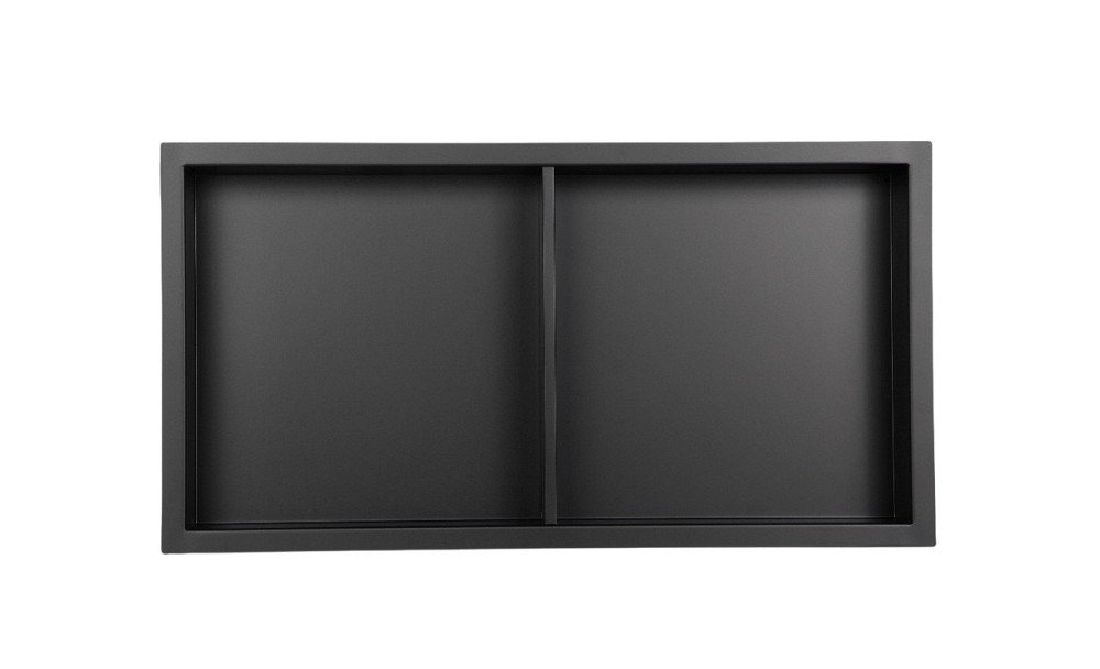 Полиця-ніша для ванної кімнати Mixxus Premium NICHE-0103 BLACK із нержавіючої сталі SUS304 (MI6682) Київ - фото 6