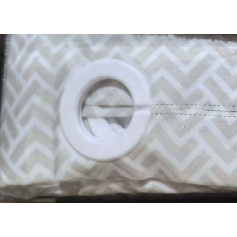 Полиэстеровая штора для ванной Mixxus SCT-005 180x180 с серым узором AC0646 Харьков - изображение 4