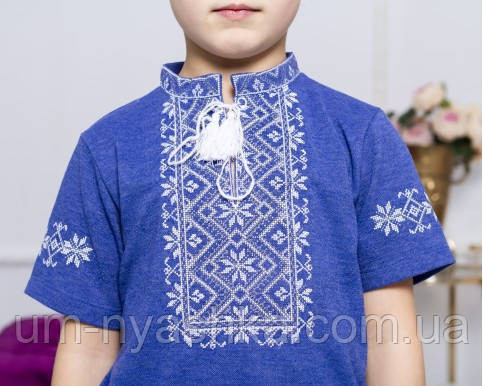 Мальчиковая вышиванка футболка Зорянчик джинс Кривой Рог - изображение 2