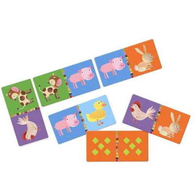 Настільна гра Djeco доміно Ферма (DJ08158) Вінниця - фото 2