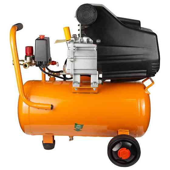 Компрессор одноцилиндровый 1.5кВт 198л/мин 8бар 24л (2 крана) GRAD (7043555) Киев