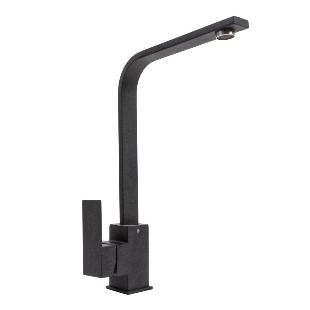 PLATINUM Змішувач кухонний Platinum 179 NES (3007) Карбон Коломия - фото 3