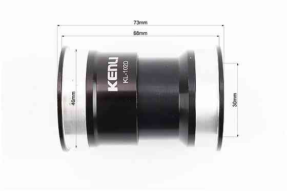 Каретка "Press-Fit" MTB 68-73мм (Ø46мм), під інтегровану вісь 30мм, KL-102D Київ