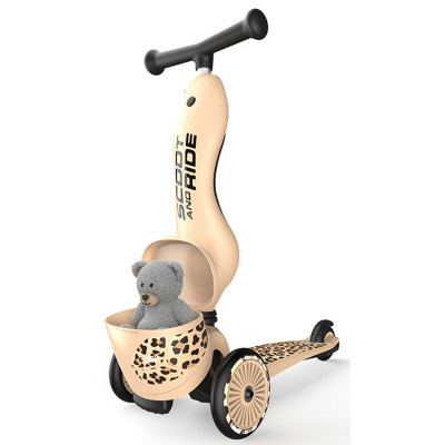 Самокат Scoot&amp;Ride Highwaykick-1 Lifestyle леопард (SR-210621-LEOPARD) Вінниця - фото 4