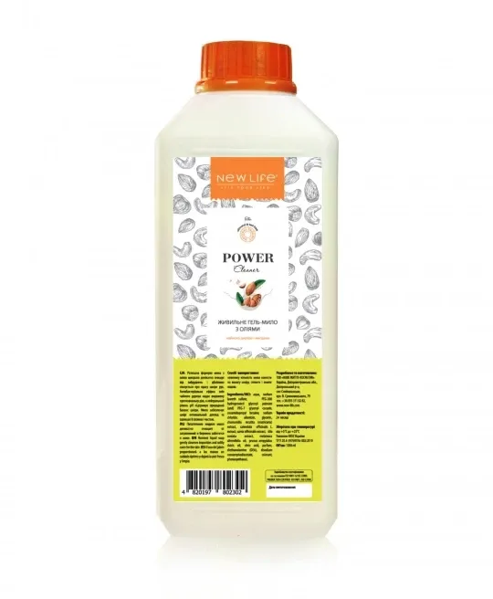 Гель-мыло Питательное для рук, жидкое 1000 мл New life Киев - изображение 1