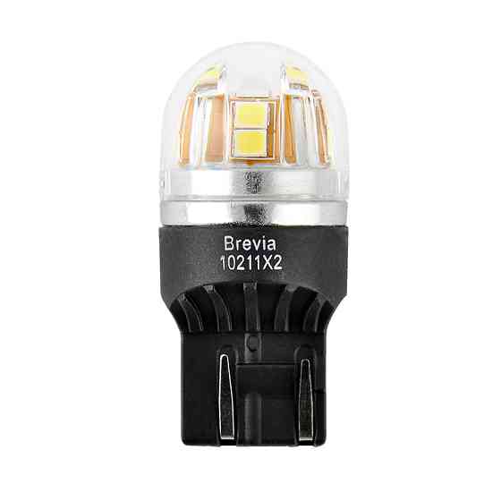 Автолампа Brevia S-Power LED W21/5W 330Lm 15x2835SMD 12/24V CANbus, 2шт Львів