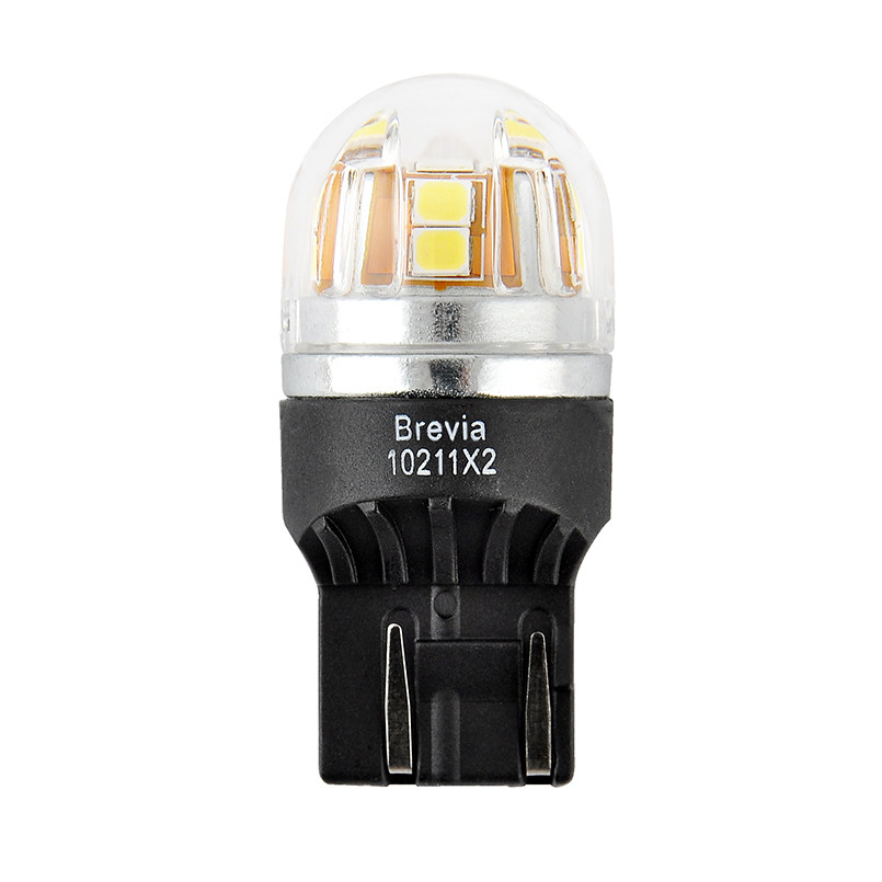 Автолампа Brevia S-Power LED W21/5W 330Lm 15x2835SMD 12/24V CANbus, 2шт Львів - фото 2