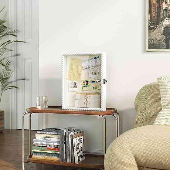 Рамка для фото Alsonerbay 101580018 белая 28×35 см 3D Twist наполняемая со стеклом глубина 4 см MDF Киев