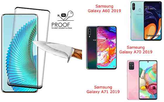 Захисне скло HyperGlass Pro для Samsung Galaxy A60 2019, A70 2019, A71 2019 – максимальна чутливість та захист Київ