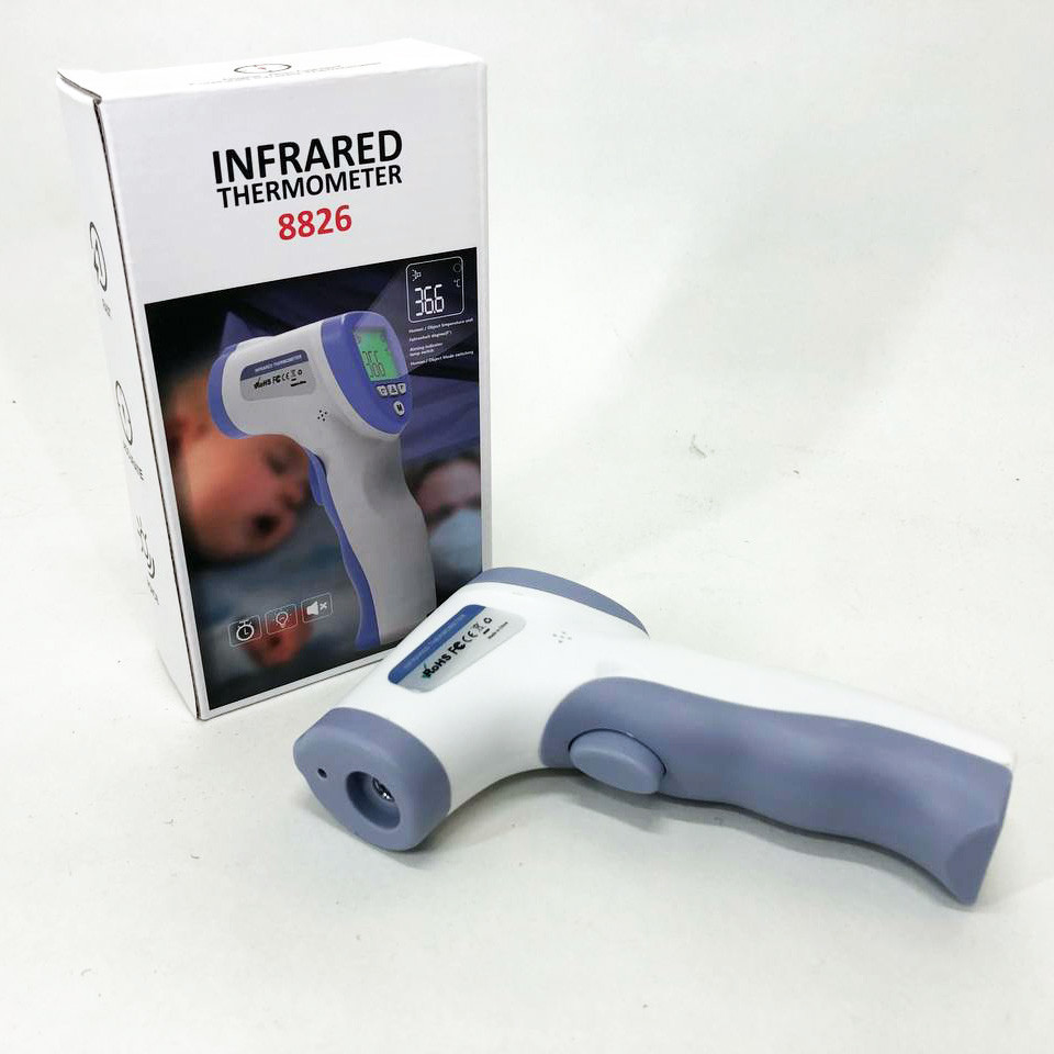 Термометр электронный для измерения температуры, Бесконтактный ик инфракрасный цифровой термометр VH-71 Львов - изображение 2