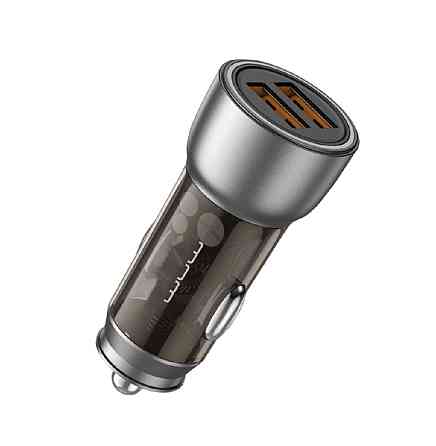 Автомобільний зарядний пристрій WUW-C201 2USB 3.1A black (6972573336814) Киев