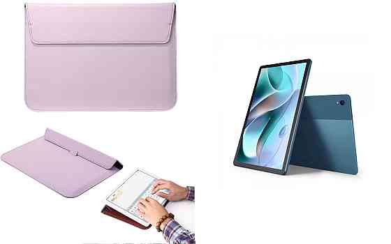 Чохол-конверт VitoCase для Motorola Moto Tab G70, з функцією підставки для планшета Фіолетовий Київ