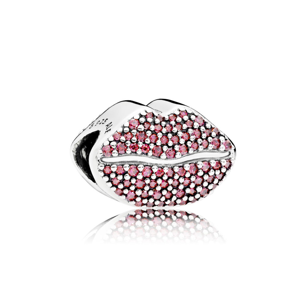 Срібна намистина Пандора    "Більше поцілунків" 796562CZR MasterSem Київ - фото 1