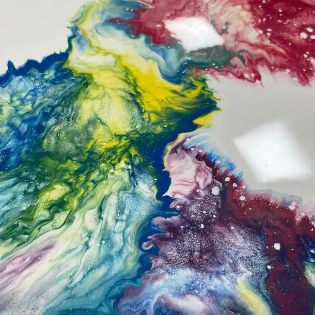 Епоксидна смола MG Fluid Art 1 кг білий Киев - изображение 4