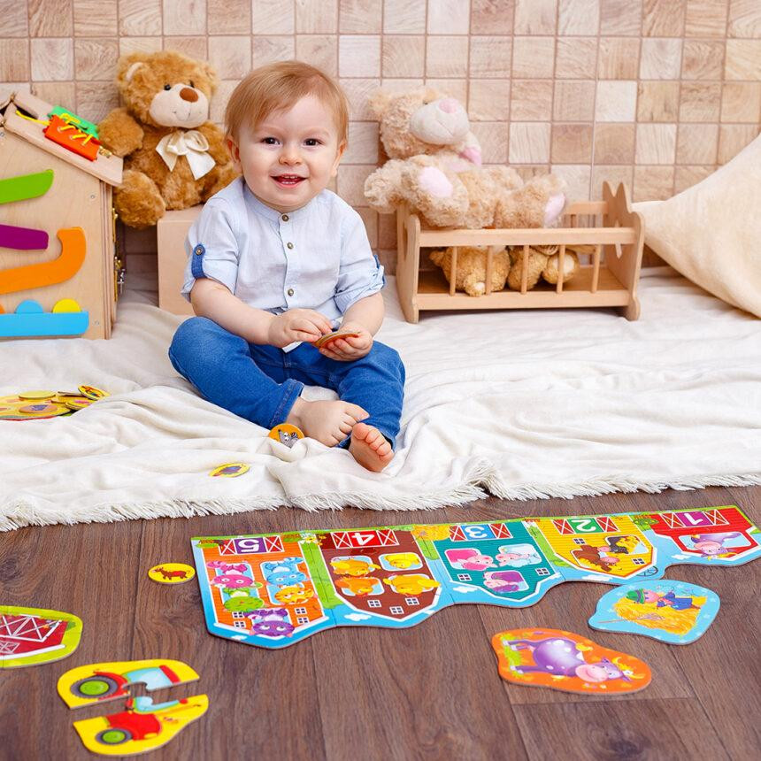 Гра настільна Ферма 3в1 пазли лото (VT2901-03) Чернігів - фото 6