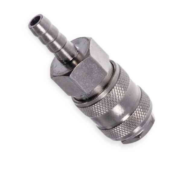 Быстросьёмное соединение с клапаном под шланг d- 8 мм Мукачево