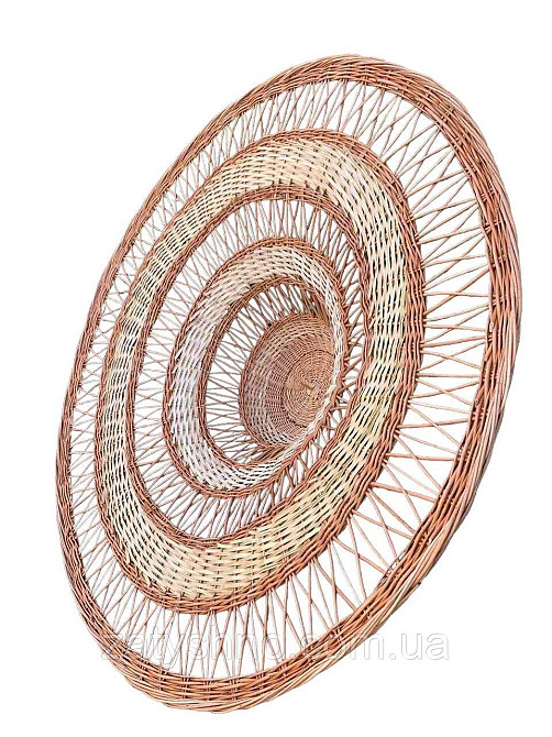 Люстра плетеная большая круглая Киев - изображение 2