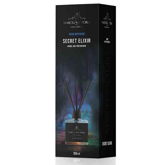 Аромадифузор для дому "Reed Diffuser" Secret Elixir (Таємничий еліксир) 100мл Marcela&Victoria Київ