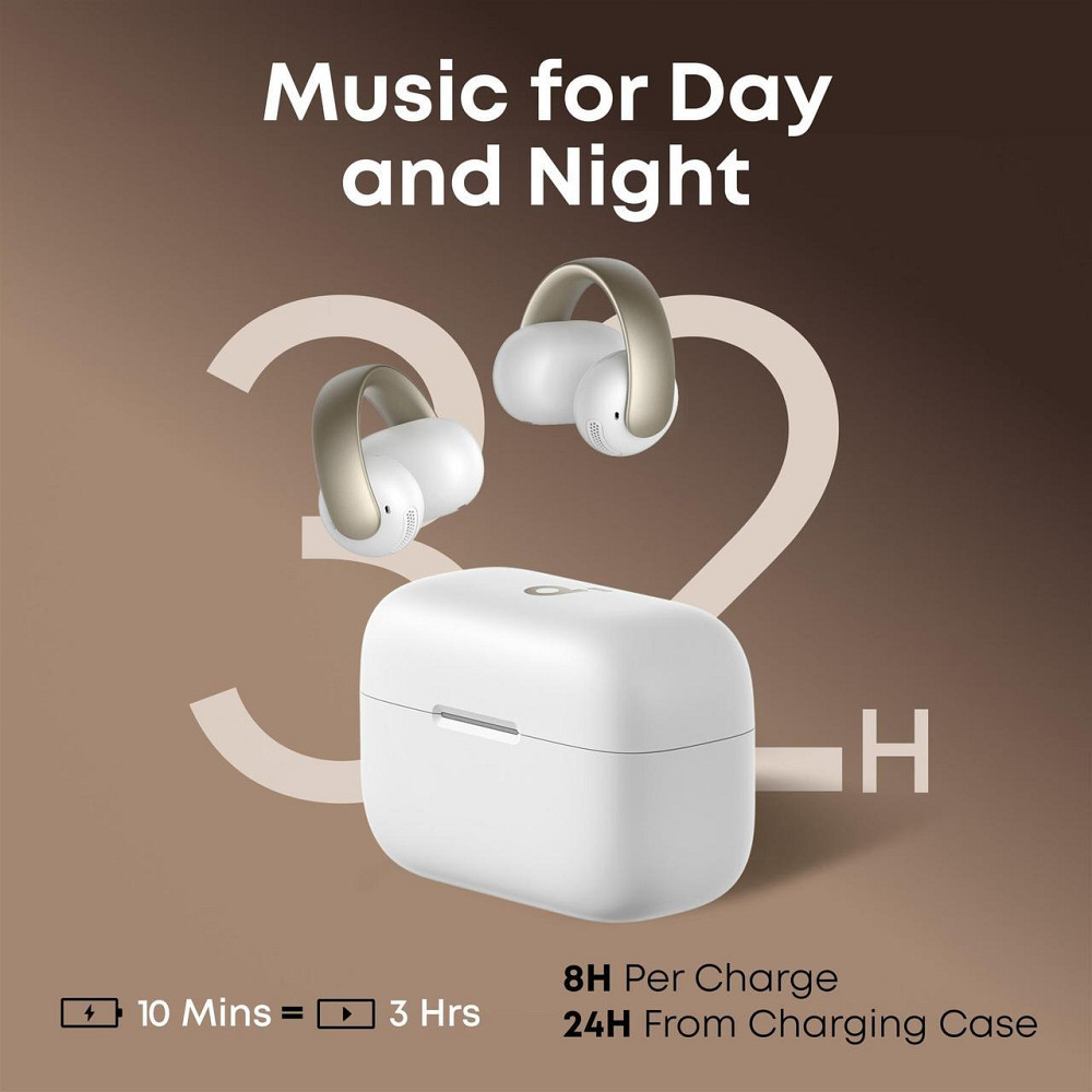Bluetooth-гарнітура Anker SoundCore AeroClip White (A3388G21) ( Білий ) Харків - фото 4