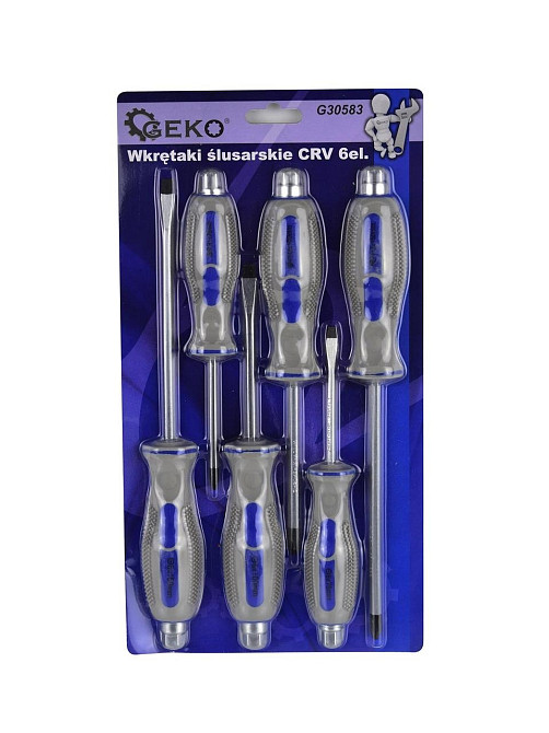 Викрутки ударні "GeKo" [CrV] комплект 6 штук Киев - изображение 4