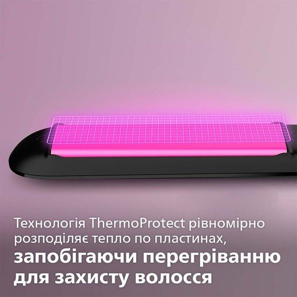 Праска (Випрямляч) для волосся Philips BHS375/00 чорний з рожевим Харьков - изображение 7