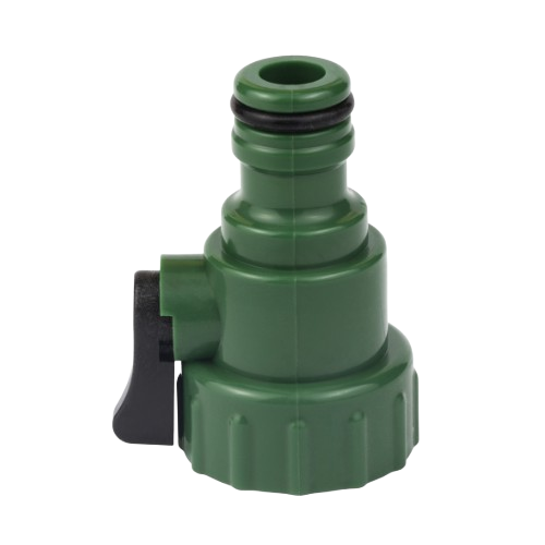 Кран запорний в/р 3/4" для конектора 1/2" з адаптерами ABS Grad Житомир - фото 1