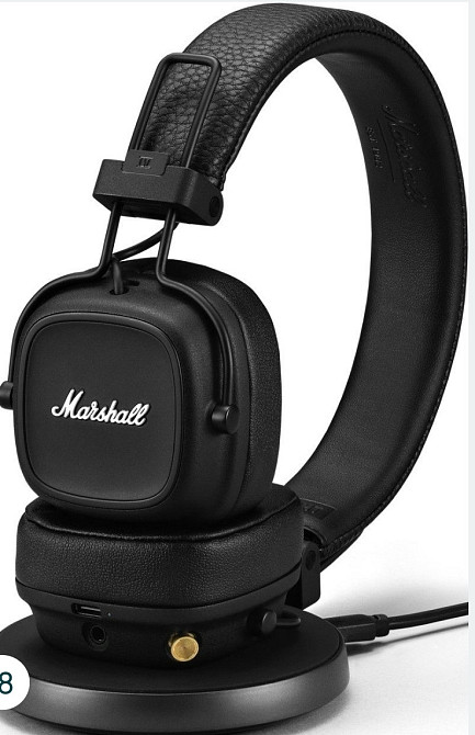 Навушники Marshall Major 4 Major IV Bluetooth Black/Brown оригінал. Харків - фото 5